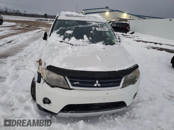 2008 Mitsubishi Outlander SE with VIN JA4LT31W08Z020534, listed as a Copart auction lot 87426084 with 170,591 mi miles and Non repairable. Bid and sale history available at DreamBid. Image 5.