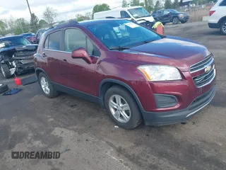 2016 Chevrolet Trax LT z VIN 3GNCJLSB3GL227097, wystawiony jako IAAI lot #42208844 z przebiegiem 118 887 mil mil oraz . Historia ofert i sprzedaży dostępna na DreamBid. Obrazek 1.