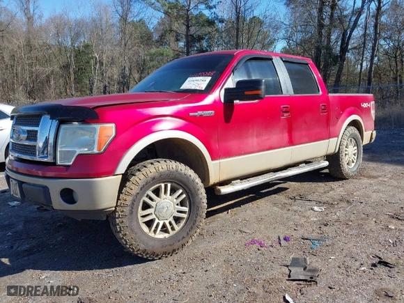 2010 Ford F-150 XL with VIN 1FTFW1EV6AFB74379, listed as a IAAI auction lot 41690288 with 303,125 mi miles. Bid and sale history available at carsss.com. Image 2.