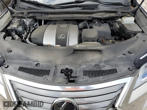 2019 Lexus RX 350 with VIN 2T2BZMCA6KC191941, listed as a Copart auction lot 53946995 with 45,553 mi miles and Salvage title. Bid and sale history available at DreamBid. Image 12.