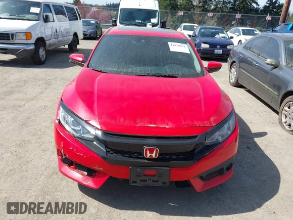 2016 Honda Civic Sedan EX with VIN 2HGFC2F82GH501246, listed as a IAAI auction lot 41970521 with 187,311 mi miles. Bid and sale history available at carsss.com. Image 12.