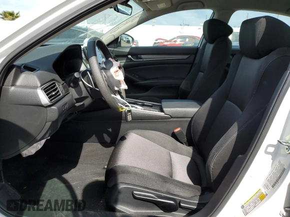 2020 Honda Accord with VIN 1HGCV3F19LA009411, listed as a Copart auction lot 45215105 with 59,328 mi miles and Salvage Title. Bid and sale history available at DreamBid. Image 7.