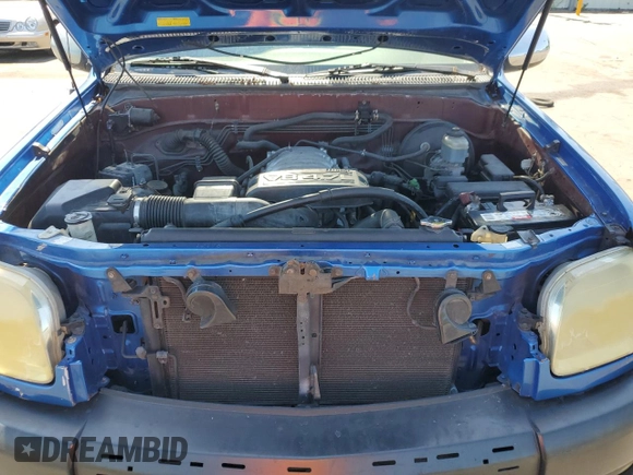 2004 Toyota Tundra SR5 with VIN 5TBET34154S441927, listed as a Copart auction lot 54721745 with 164,846 mi miles and Salvage Title. Bid and sale history available at carsss.com. Image 11.