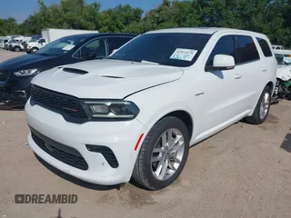 2022 Dodge Durango R/T with VIN 1C4SDHCT6NC217849, listed as a IAAI auction lot 42814278 with 54,082 mi miles and . Bid and sale history available at DreamBid. Image 17.