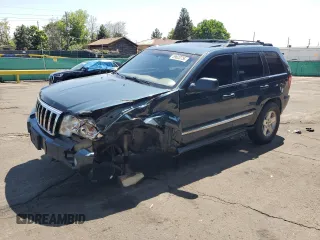 2005 Jeep Grand Cherokee Limited with VIN 1J4HR582X5C520332, listed as a Copart auction lot 59620755 with 209,246 mi miles and Non repairable. Bid and sale history available at DreamBid. Image 1.