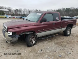 2001 Dodge 1500 with VIN 3B7HF13Y51G166066, listed as a Copart auction lot 83453384 with 166,485 mi miles and Salvage Title. Bid and sale history available at DreamBid. Image 1.