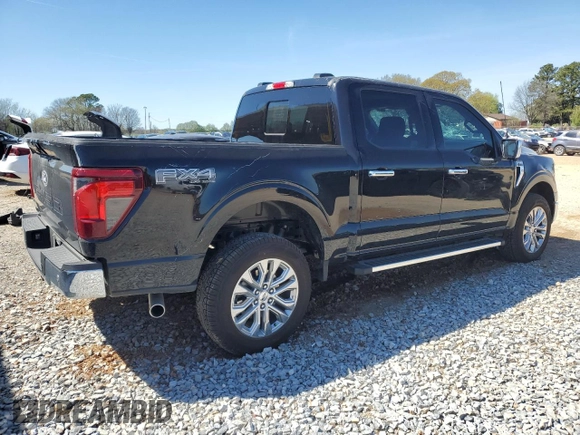 2024 Ford F-150 XLT with VIN 1FTFW3L8XRKF71721, listed as a Copart auction lot 50619885 with 3,075 mi miles and Salvage Title. Bid and sale history available at carsss.com. Image 3.