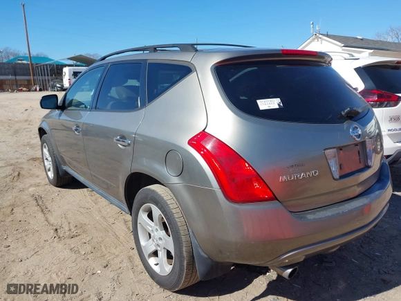 2004 Nissan Murano SL with VIN JN8AZ08T24W221583, listed as a IAAI auction lot 41693589 with 216,465 mi miles. Bid and sale history available at carsss.com. Image 3.