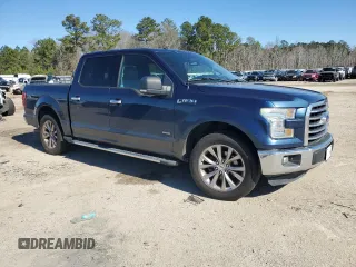 2015 Ford F-150 XL with VIN 1FTEW1CP3FKE96217, listed as a Copart auction lot 43980315 with 188,312 mi miles and Salvage Title. Bid and sale history available at DreamBid. Image 4.