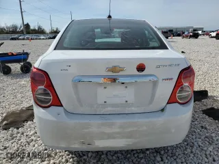 2015 Chevrolet Sonic LT with VIN 1G1JC5SB7F4215988, listed as a Copart auction lot 84712374 with 0 mi miles and Salvage Title. Bid and sale history available at carsss.com. Image 6.