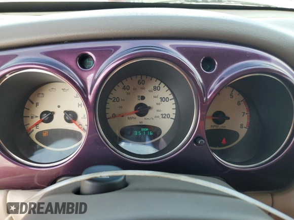 2005 Chrysler PT Cruiser with VIN 3C4FY48B65T509178, listed as a Copart auction lot 60727015 with 35,116 mi miles and Clean title. Bid and sale history available at DreamBid. Image 9.
