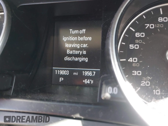 2014 Audi A5 Premium Plus with VIN WAULFAFR6EA067322, listed as a IAAI auction lot 41787845 with 119,003 mi miles and . Bid and sale history available at DreamBid. Image 15.