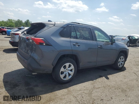 2019 Toyota RAV4 LE with VIN 2T3G1RFV0KC039352, listed as a Copart auction lot 62092395 with 62,800 mi miles and Salvage title. Bid and sale history available at DreamBid. Image 3.