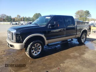 2008 Ford F-250 XL with VIN 1FTSW21R38EB37741, listed as a Copart auction lot 83389964 with 284,095 mi miles and Salvage title. Bid and sale history available at DreamBid. Image 1.