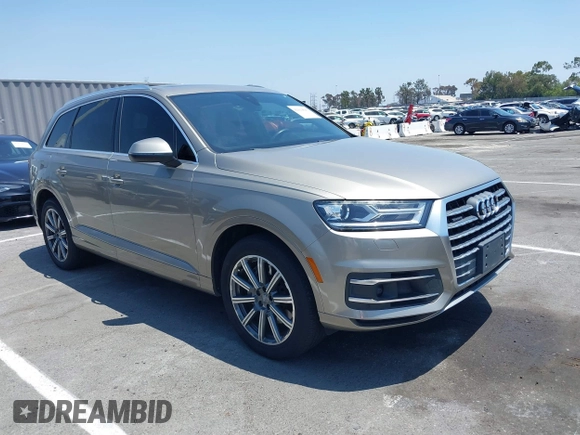 2017 Audi Q7 Premium Plus with VIN WA1LAAF79HD033100, listed as a IAAI auction lot 42614847 with 118,774 mi miles and . Bid and sale history available at DreamBid. Image 1.