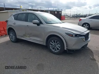 2025 Mazda CX-5 2.5 S Preferred Package with VIN JM3KFBCL1S0601601, listed as a IAAI auction lot 42135173 with 2,392 mi miles. Bid and sale history available at carsss.com. Image 1.