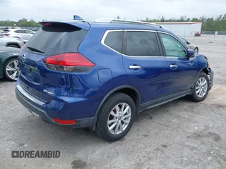 2017 Nissan Rogue SL with VIN 5N1AT2MV9HC874091, listed as a IAAI auction lot 41918485 with 142,185 mi miles. Bid and sale history available at carsss.com. Image 4.