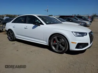 2019 Audi S4 Prestige with VIN WAUC4AF45KA089396, listed as a Copart auction lot 58512064 with 16,604 mi miles and Salvage Title. Bid and sale history available at carsss.com. Image 4.