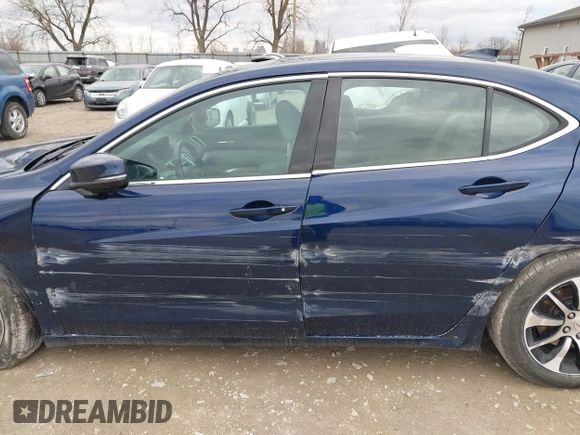 2017 Acura TLX w/Technology Pkg with VIN 19UUB1F51HA003548, listed as a IAAI auction lot 41843968 with 72,902 mi miles. Bid and sale history available at carsss.com. Image 14.
