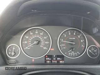 2017 BMW 4 Series 430i with VIN WBA4R7C5XHK895968, listed as a Copart auction lot 44191095 with 77,713 mi miles and Salvage Title. Bid and sale history available at DreamBid. Image 9.