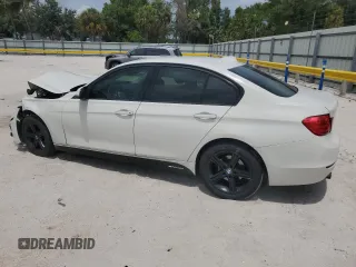 2014 BMW 3 Series 320i with VIN WBA3B1C50EK130907, listed as a Copart auction lot 53980565 with 0 mi miles and Non Repairable. Bid and sale history available at carsss.com. Image 2.
