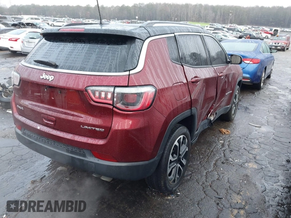 2022 Jeep Compass High Altitude with VIN 3C4NJDCB6NT170350, listed as a IAAI auction lot 41567614 with 60,000 mi miles and . Bid and sale history available at carsss.com. Image 4.