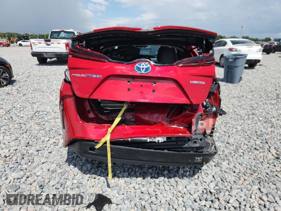 2022 Toyota Prius LE z VIN JTDKAMFP9N3208904, wystawiony jako Copart lot #62521205 z przebiegiem 37 147 mil mil oraz Szkoda całkowita • Salvage title. Historia ofert i sprzedaży dostępna na DreamBid. Obrazek 6.