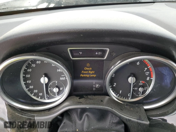 2014 Mercedes-Benz M 350 with VIN 4JGDA5JB4EA407764, listed as a Copart auction lot 51336725 with Not provided miles and Salvage title. Bid and sale history available at DreamBid. Image 9.