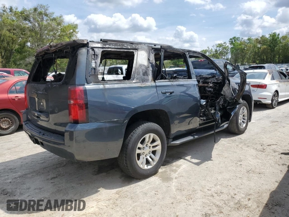 2020 Chevrolet Tahoe LT with VIN 1GNSCBKC5LR308288, listed as a Copart auction lot 51894905 with Not provided miles and Non repairable. Bid and sale history available at DreamBid. Image 3.