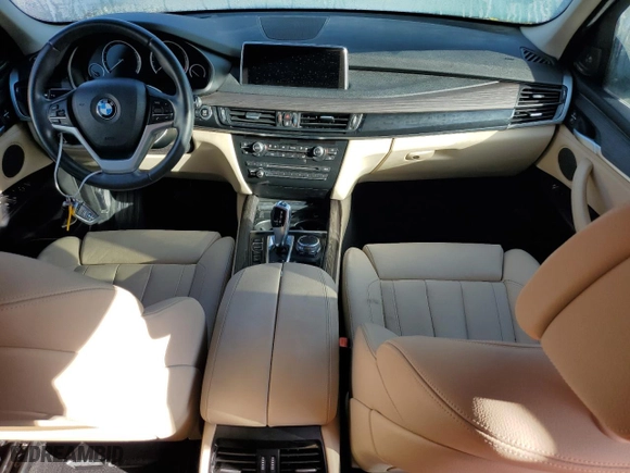 2016 BMW X5 xDrive35i with VIN 5UXKR0C51G0S90179, listed as a Copart auction lot 75849494 with 37,140 mi miles and Salvage Title. Bid and sale history available at carsss.com. Image 8.