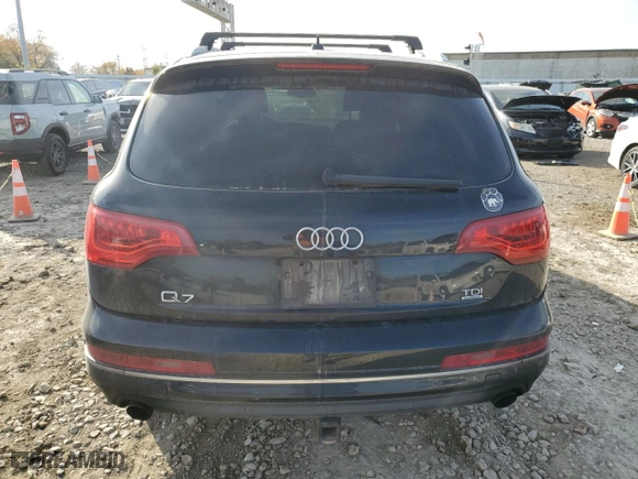 2011 Audi Q7 3.0L TDI Premium Plus with VIN WA1LMAFE3BD000607, listed as a Copart auction lot 77823824 with 197,698 mi miles and Salvage Title. Bid and sale history available at carsss.com. Image 6.