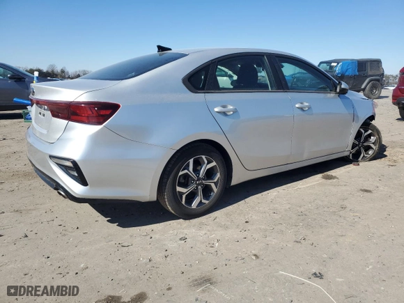 2021 Kia Forte LXS with VIN 3KPF24AD6ME305738, listed as a Copart auction lot 46516385 with 93,269 mi miles and Salvage Title. Bid and sale history available at carsss.com. Image 3.