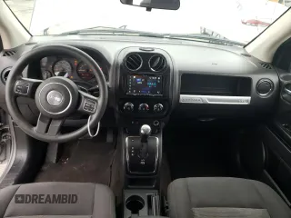 2015 Jeep Compass Sport with VIN 1C4NJDBBXFD423453, listed as a Copart auction lot 35896183 with 140,221 mi miles. Bid and sale history available at carsss.com. Image 8.
