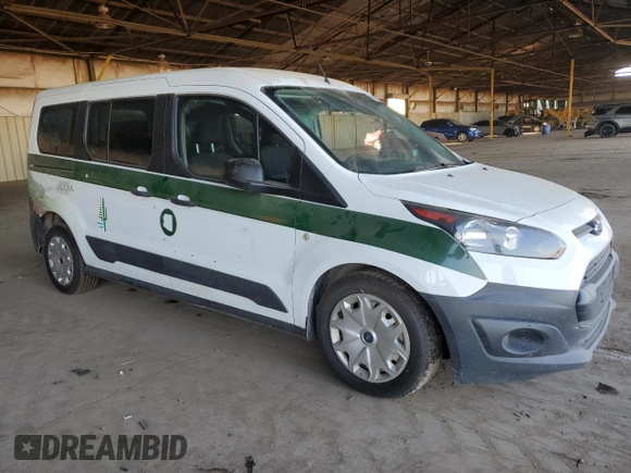 2018 Ford Transit Connect XL with VIN NM0GS9E73J1353974, listed as a Copart auction lot 85664194 with 86,108 mi miles and Salvage title. Bid and sale history available at DreamBid. Image 4.