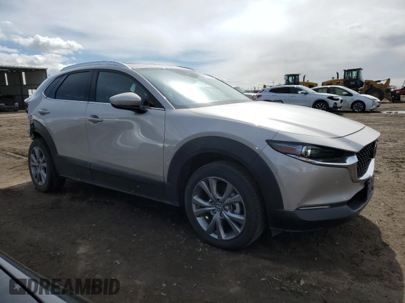 2022 Mazda CX-30 S Premium with VIN 3MVDMBDL4NM447276, listed as a Copart auction lot 47527985 with 4,577 mi miles and Salvage Title. Bid and sale history available at carsss.com. Image 4.
