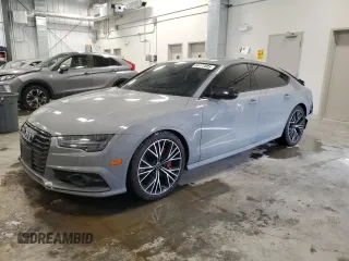 2018 Audi A7 Prestige with VIN WAU23AFC0JN074379, listed as a Copart auction lot 44177605 with 100,354 mi miles and Clean Title. Bid and sale history available at carsss.com. Image 1.