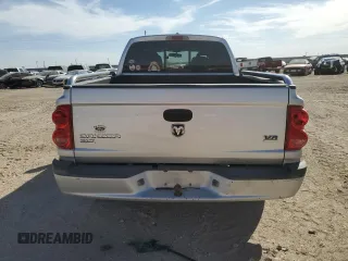 2007 Dodge Dakota SLT with VIN 1D7HE48N37S107379, listed as a Copart auction lot 78156304 with 129,092 mi miles and Salvage Title. Bid and sale history available at DreamBid. Image 6.