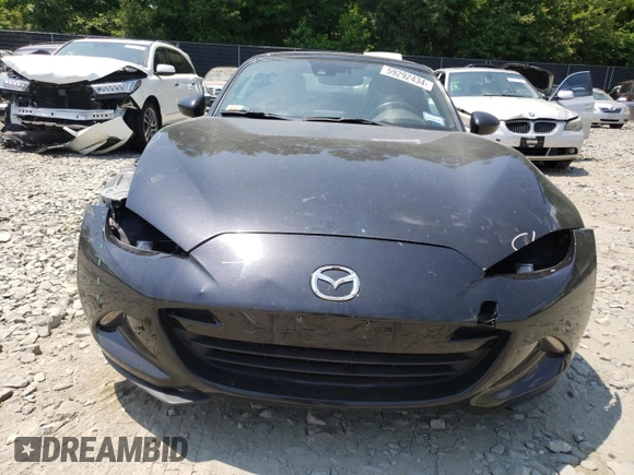 2017 Mazda MX-5 Miata RF Grand Touring with VIN JM1NDAM73H0104632, listed as a Copart auction lot 59292434 with 81,175 mi miles and Salvage Title. Bid and sale history available at carsss.com. Image 5.