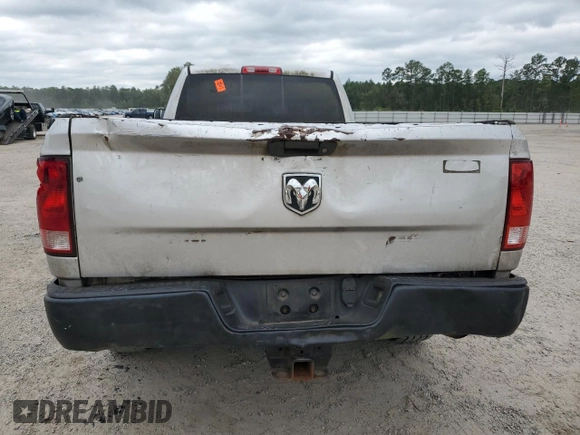 2014 Ram 2500 Tradesman with VIN 3C6TR4HT0EG105608, listed as a Copart auction lot 71721474 with 236,972 mi miles and Salvage title. Bid and sale history available at DreamBid. Image 6.
