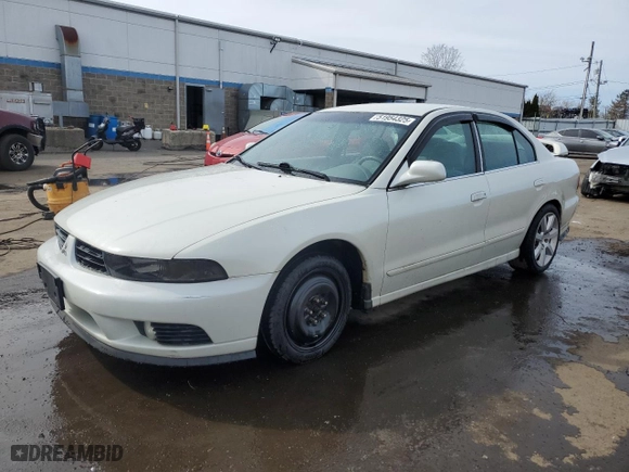 2003 Mitsubishi Galant ES with VIN 4A3AA46G83E125605, listed as a Copart auction lot 51954325 with 199,056 mi miles and Salvage Title. Bid and sale history available at carsss.com. Image 1.