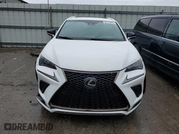 2019 Lexus NX 300 z VIN JTJBARBZ5K2192588, wystawiony jako Copart lot #56175425 z przebiegiem 86 286 mil mil oraz Szkoda całkowita • Salvage title. Historia ofert i sprzedaży dostępna na DreamBid. Obrazek 5.