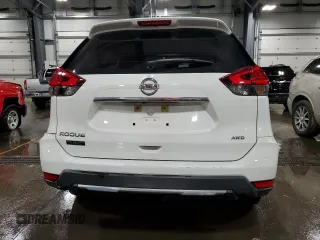 2017 Nissan Rogue S with VIN KNMAT2MV0HP619035, listed as a Copart auction lot 50162495 with 75,516 mi miles and Salvage Title. Bid and sale history available at carsss.com. Image 6.