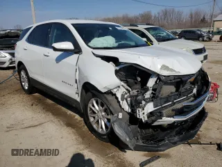 2020 Chevrolet Equinox LT with VIN 3GNAXUEV0LS508243, listed as a Copart auction lot 47255835 with 103,202 mi miles and Salvage Title. Bid and sale history available at DreamBid. Image 4.