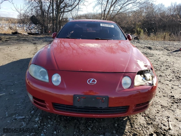 1995 Lexus SC 400 with VIN JT8UZ30C9S0042199, listed as a Copart auction lot 84843804 with 167,058 mi miles and Salvage Title. Bid and sale history available at carsss.com. Image 5.