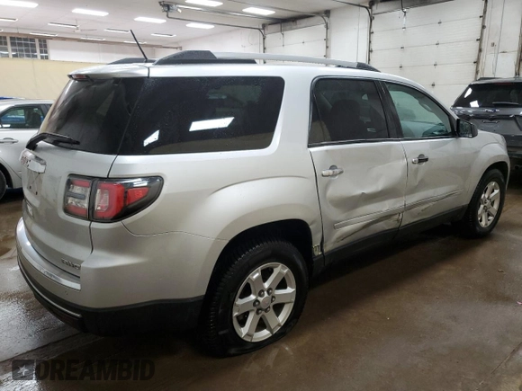 2015 GMC Acadia SLE with VIN 1GKKVPKD8FJ231819, listed as a Copart auction lot 58391045 with 102,230 mi miles and Salvage title. Bid and sale history available at DreamBid. Image 3.