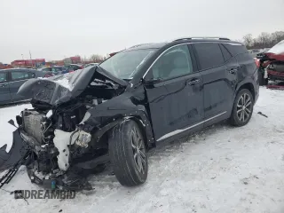 2019 GMC Terrain Denali with VIN 3GKALXEX9KL224548, listed as a Copart auction lot 41626525 with 49,481 mi miles and Salvage Title. Bid and sale history available at DreamBid. Image 1.