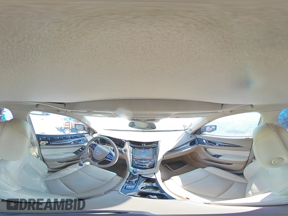 2014 Cadillac CTS Luxury AWD with VIN 1G6AX5SX3E0196520, listed as a Copart auction lot 62265475 with 108,741 mi miles and Salvage title. Bid and sale history available at DreamBid. Image 14.