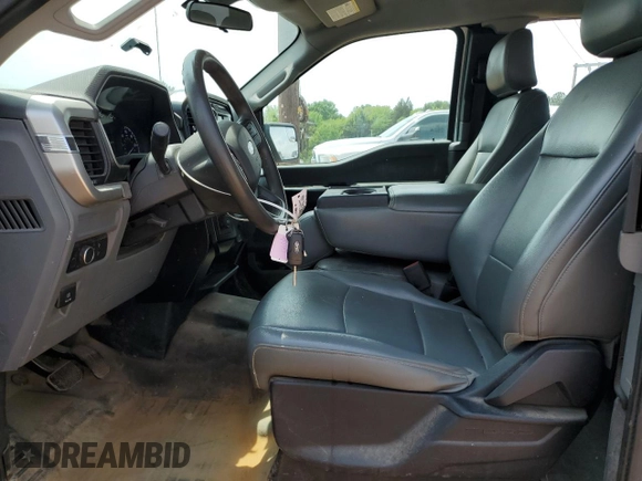 2021 Ford F-150 XL with VIN 1FTEX1CB2MKD30365, listed as a Copart auction lot 53964295 with 187,469 mi miles and Clean title. Bid and sale history available at DreamBid. Image 7.