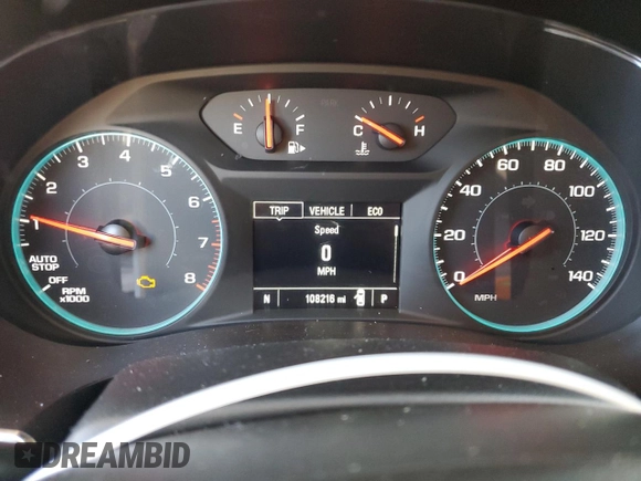 2020 Chevrolet Malibu LT with VIN 1G1ZD5ST9LF123631, listed as a Copart auction lot 48527915 with 108,216 mi miles and Salvage Title. Bid and sale history available at DreamBid. Image 9.