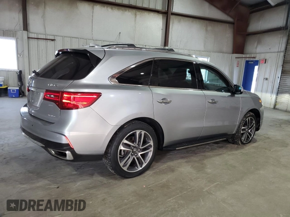 2018 Acura MDX w/Advance/Entertainment Pkg with VIN 5J8YD4H98JL001562, listed as a Copart auction lot 72134414 with 76,937 mi miles and Salvage Title. Bid and sale history available at carsss.com. Image 3.